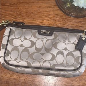 Coach wristlet